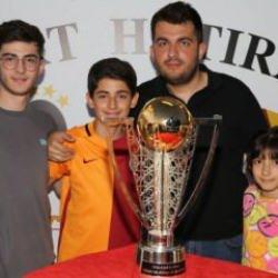 Galatasaray'ın şampiyonluk kupası Siirt'te