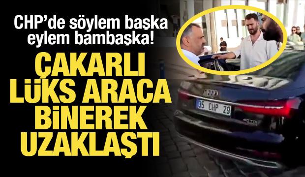 Bir ikiyüzlülük daha: CHP'li başkana 'çakarlı lüks araç' tepkisi!