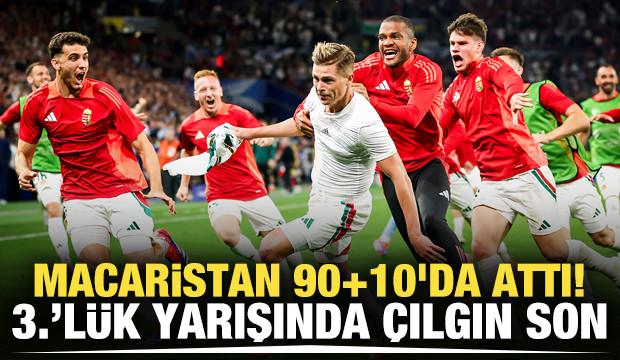 Macaristan'dan 90+10'da gelen zafer golü!